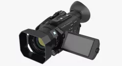 Compact Camcorder Sony PXWS X70 Rigged 3d model