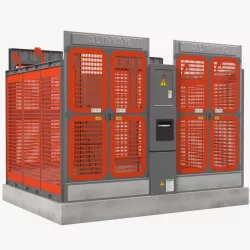 Construction Hoist Foundation 3d model