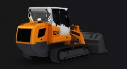 Crawler Loader 3d model