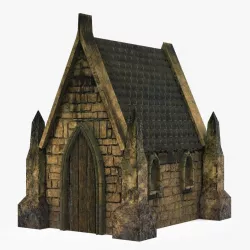 Crypt 3d model