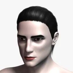 David Hair 3d model