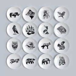 Decorative plates 3d model