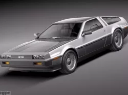 DeLorean DMC-12 3d model