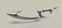 Diana’s Crescent Moon Blade from League of Legends 3d model