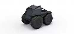 Diecast model SHERP pickup Scale 1 to 24 3d model