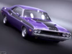 DODGE CHALLENGER 1970 3d model