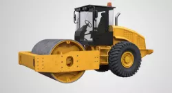 Drum Soil Compactor 3d model