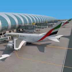 Dubai airport 3d model