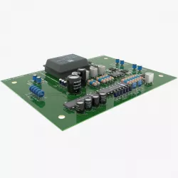 Electronic PCB 3d model