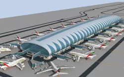 Emirates Terminal 4 3d model