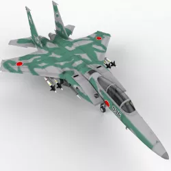F-15C Strike Eagle, Japan Self Defence Forces Agressor 3d model