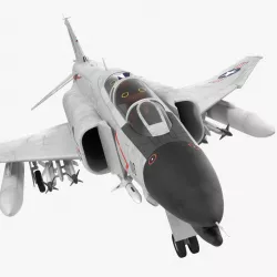 F-4 Phantom II US Navy 3d model