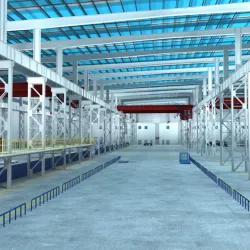 Factory Interior Scene 3d model