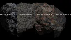 Fantasy Asteroid Collection 3d model