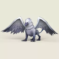 Fantasy Eagle Griffin 3d model