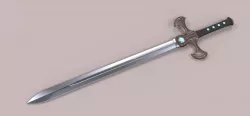 Fantasy sword 3d model