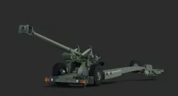 FH70 Howitzer 3d model