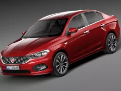 Fiat Tipo 2016 3d model