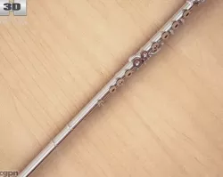 Flute 3d model