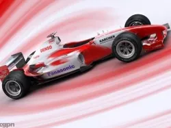 Formula 1 Toyota 2004 3d model