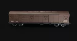 Freight Wagon 3d model