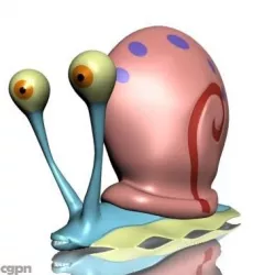 Gary th snail 3d model
