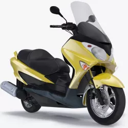 Generic Scooter Motorcycle 3d model
