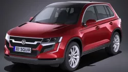 Generic SUV Crossover 2017 3d model