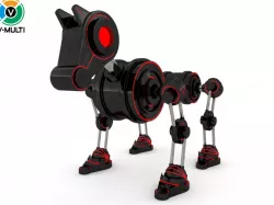 Geom Robot Dog 3d model