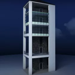 Glass Building 3D Models | Page 1 | STLFinder