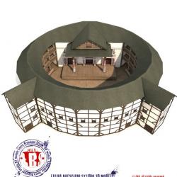 ▷ globe theatre 3d model 【 STLFinder 】