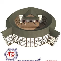 Globe Theatre 3d model