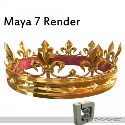 Gold Crown 3d model