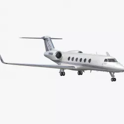Gulfstream G450 3d model