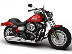 Harley-Davidson FXDF Fat Bob 2013 3d model