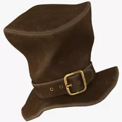 Hat Cartoon 3d model