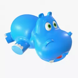 Hippo toy 3d model