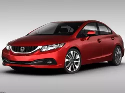 Honda Civic (2013) 3d model