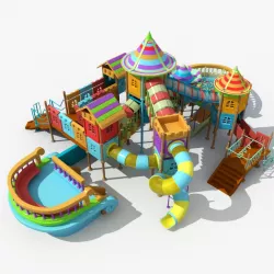 Huge playground 3d model