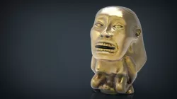 Indiana Jones Fertility Idol Statue 3d model