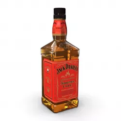 Jack Daniels Fire 70cl Bottle 3d model