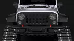 Jeep Wrangler Crawler Rubicon Recon JK 2017 3d model