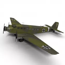 Junkers Ju 52 3d model