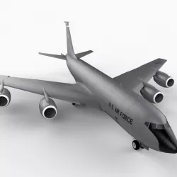 KC-135R Stratotanker 3d model