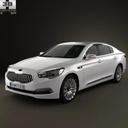 Kia K9 Quoris 2013 3d model