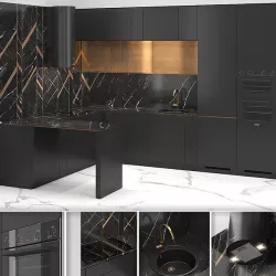 Kitchen Inge C-type 3d model