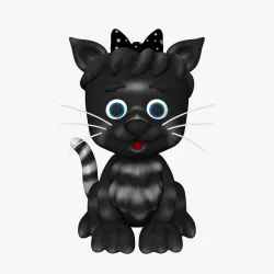 Kitten 3d model