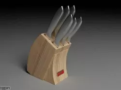 Knifes set Vitesse 3d model