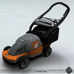 Lawn Mower 3d model