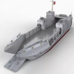 LCT Mk VI 3d model
